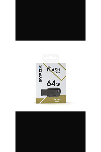 Syrox BL64 64GB USB 2.0 Metal Flash Bellek | 25 MB/s Okuma - 15 MB/s Yazma | ...