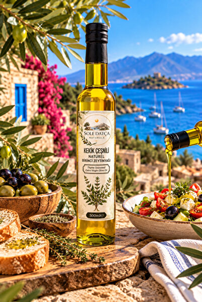 SOLE DATÇA KEKİK ÇEŞNİLİ ZEYTNYAĞI 500 ML
