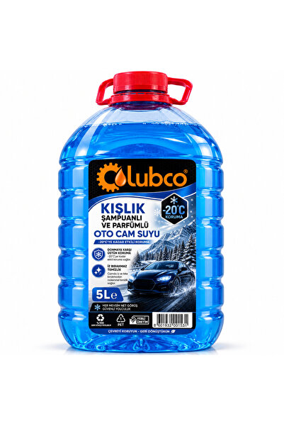 LİCOİL Antifrizli Şampuanlı Parfümlü Oto Cam Suyu 5 Lt - 20 C