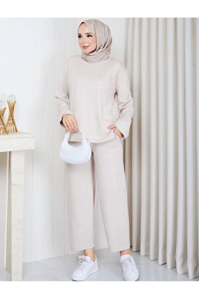 minella moda Modal Women's Top and Bottom Set, Ankle Length
