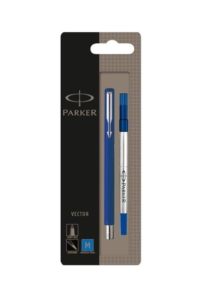 Parker قلم حبر جاف أزرق قياسي من فيكتور-5656