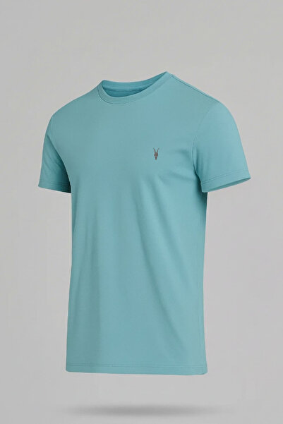 COMBİNE MİCHAİL Men's Crew Neck Casual Basic T-Shirt
