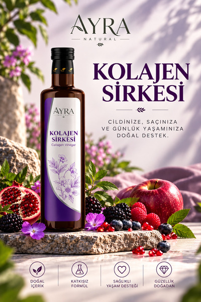 Ayra Kolajen Sirkesi 500Ml