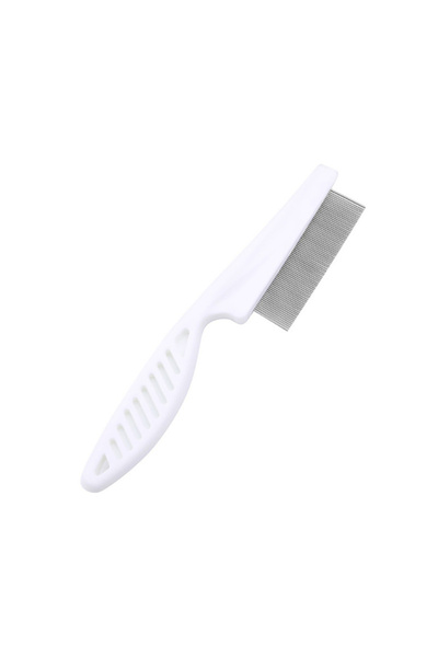 Choice3 S White Home Pet Animal Care Comb Protect Flea Comb for Cat Dog Pet S...