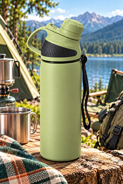 Sowo Home Steel Water Bottle, Thermos, Flask 600ml