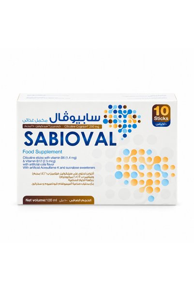 SuLinda سابيوڤال سيتيكولين كوجنيزين ®   250 ملغ مع فيتامين ب6 وفيتامين ب12 | ...