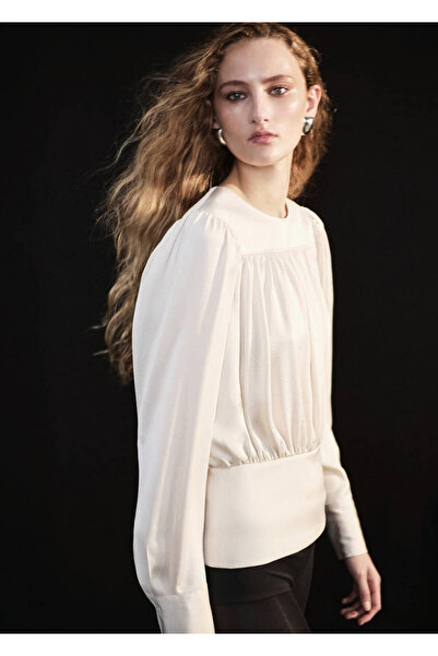 MANGO Woman BLOUSE GOLDY