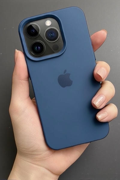 ProNorth IPhone 14 PRO MAX Uyumlu Kılıf Logolu Lansman Soft Yumuşak Içi Kadif...