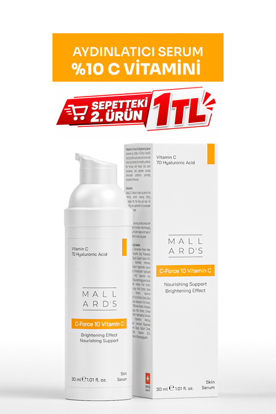 C-Force 10 Serum, Aydınlatıcı C Vitamini Serumu (%10), 30 ml