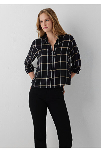 Mavi Kareli Gömlek Regular Fit / Normal Kesim 1211578-91755