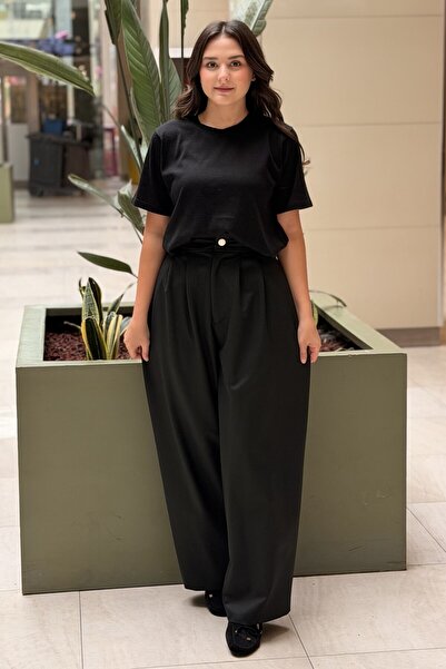 Ghisa Double Pleated Loose Pants