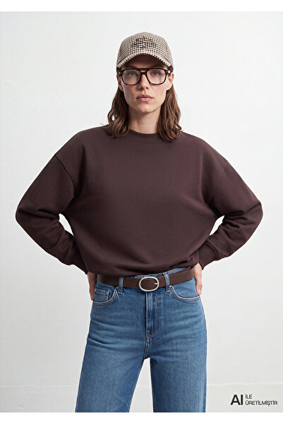 Mavi Kahverengi Sweatshirt 1S10576-70240