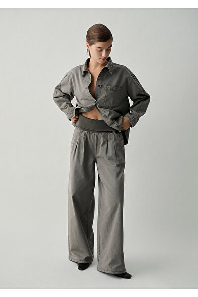 Mavi (Tencel™) Lyocell Karışımlı Gri Pantolon 1011284-70121