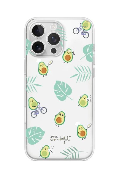3GEN CASE iPhone 15 Pro Max Uyumlu Trend Desenler Serisi Şeffaf Silikon Kılıf