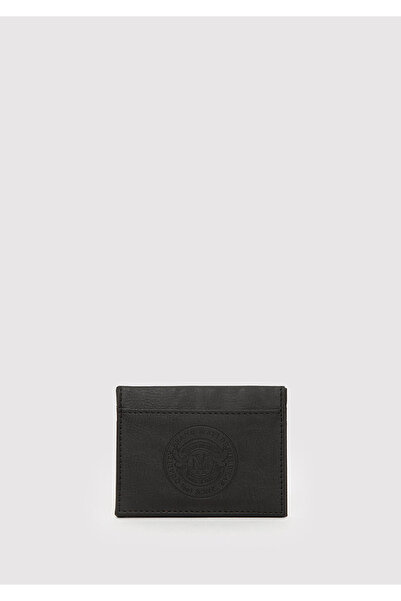 Mavi Faux Leather Wallet Sports Wallet Black