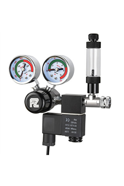 Choice W218 Fzone Single Stage Big Gauge Co2 Regulator Aquarium Accessories F...