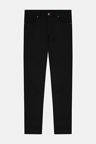 W Collection SİYAH BORU PAÇA SPOR PANTOLON