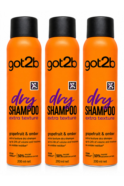 Got2B Fresh It Up Texture Kuru Şampuan 200 Ml X 3 Adet