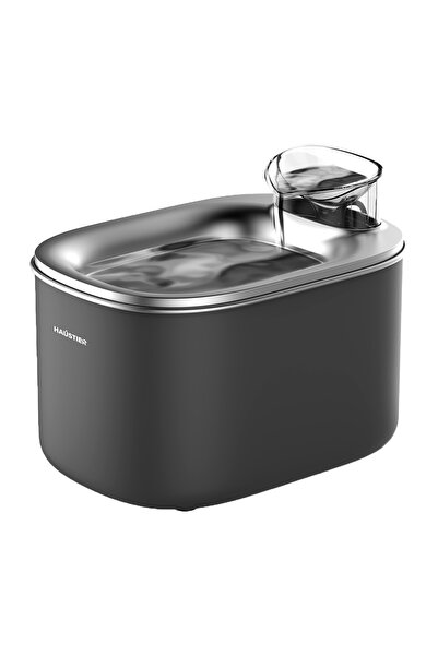 Haustier WF007L Otomatik Kedi Su Sebili, 3.5Lt Geniş Hazne, Bpa Içermez, Meta...