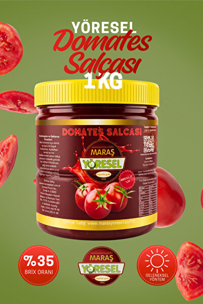 Maraş Yöresel Domates Salçası (1 Kg)