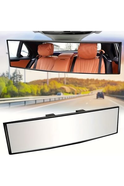 Choice Surface white Universal Anti glare Wide Angle Convex Rearview Mirror C...