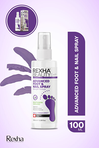 Ayak Mantar, Tırnak Mantar, Koku, Kaşıntı Ve Bakım Spreyi 100 ml