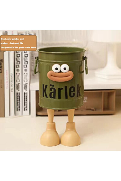Choice green 1 Pc Cartoon Pen Holder, Simple Storage Holder, for Office Stora...