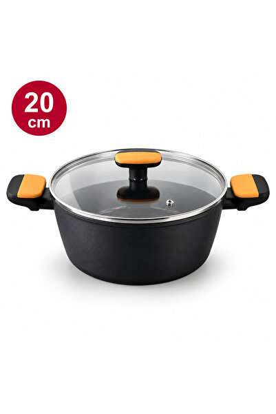 FACKELMANN Forged Aluminium Pot with Lid 20cm