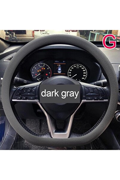 Choice G Car Universal Silicone Steering Wheel Elastic Glove Cover Texture So...