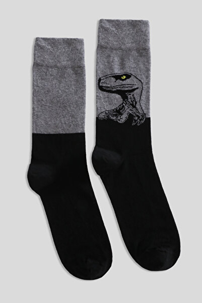 Lufian Trex Erkek Çorap Siyah