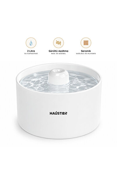 Haustier Wf013 Otomatik Seramik Kedi Su Pınarı,Kedi Su Sebili, Su Pınarı TÜRK...