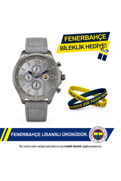 Fenerbahçe Lisanslı Kol Saati HA036T4S28 - FB Bileklik Hediyeli