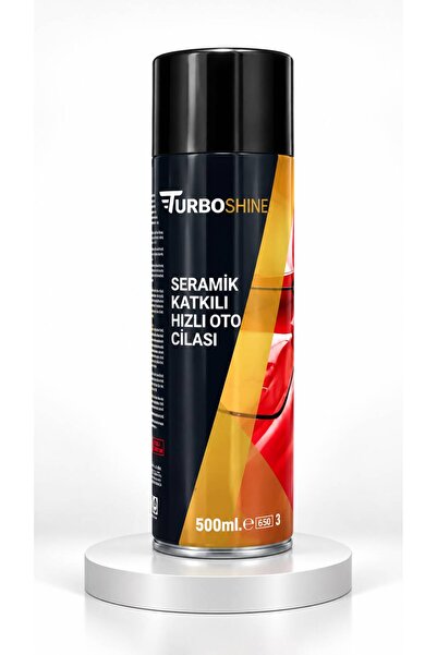 TURBO SHİNE Seramik Katkılı Hızlı Oto Cilası