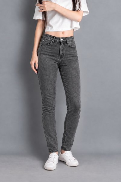 MY ARJA JEANS BLUGI DE DAMĂ CU TALIE ÎNALTĂ, CU EFECT DE MODELARE, DIN DENIM ...
