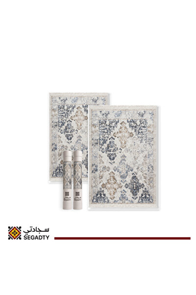 Segadty Bohemian Prayer Rug Pack, 2Pcs, Light and Soft with Modern and Herita...