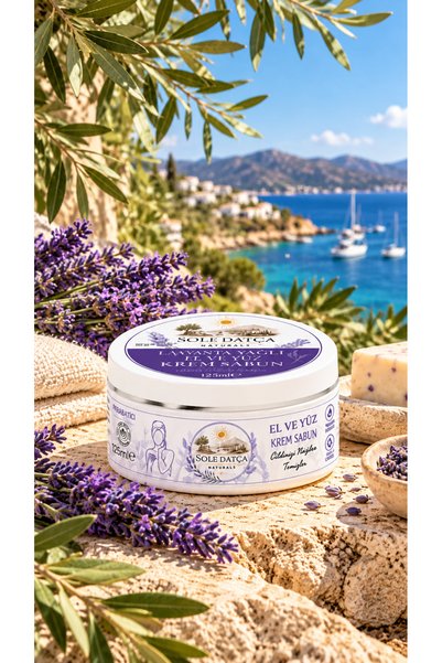 SOLE DATÇA LAVANTA YAĞLI EL VE YÜZ SABUNU 125 ML