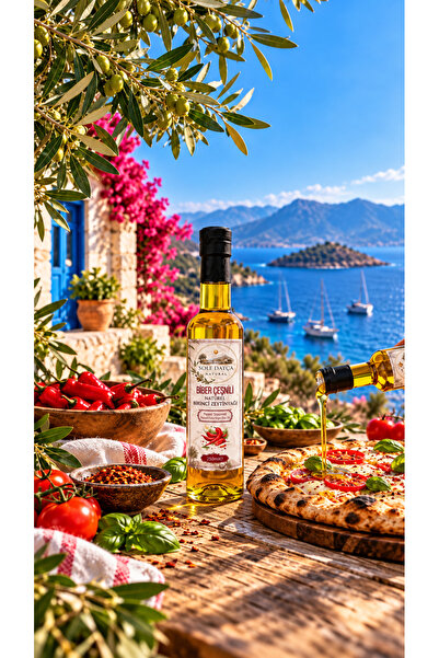 SOLE DATÇA BİBER ÇEŞNİLİ NATUREL BİRİNCİ ZEYTİNYAĞI 250 ML
