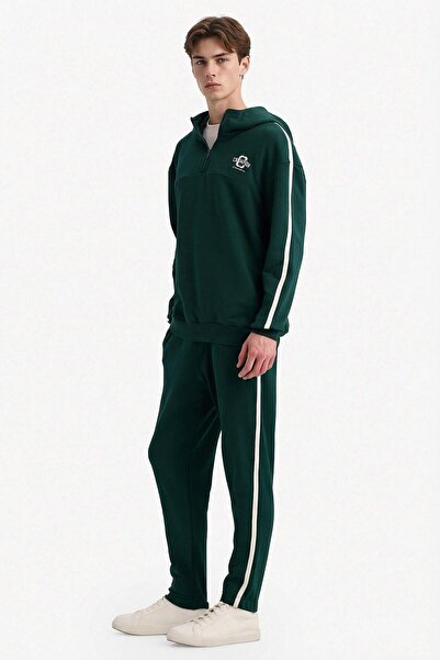 DeFacto Men's Sweatpants F8547Ax/Gn465 D.Green