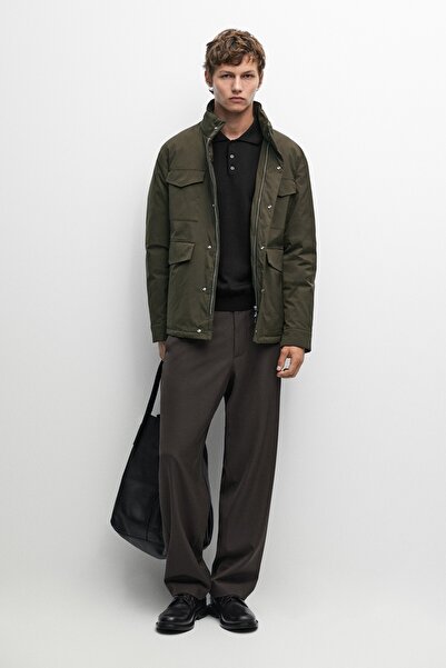 Massimo Dutti Cepli şişme mont