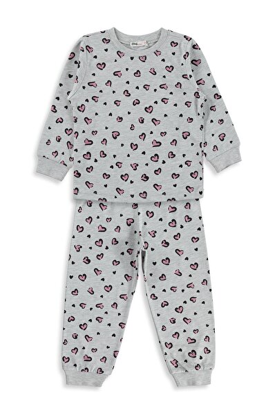 Civil Girls Civil Girl Kız Çocuk Leopar Pijama Takımı | Süprem Uzun Kol Bisik...