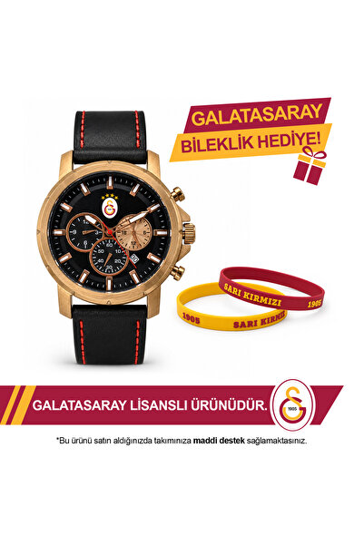 Galatasaray Lisanslı Kol Saati U21336 - GS Bileklik Hediyeli