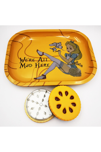 Choice Beige Cookie Metal Grinder Shape 55mm Biscuit Grinder with Tinplate Ro...