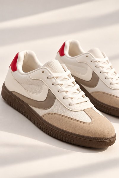 Runnix Shoes White Women's Sneakers, Casual Sports Shoes