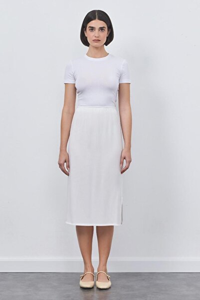 KADRİYE BAŞTÜRK Ecru Skirt Underwear
