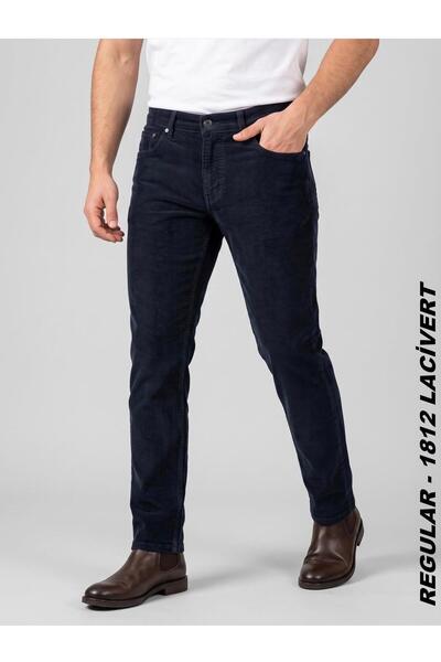 Twister Jeans Men's Regular Fit Lycra Thin Wicking Velvet Trousers