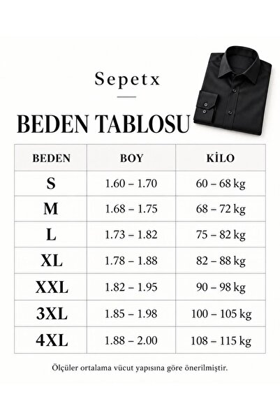 sepetx Erkek Premium Pamuk Saten Slim Fit Buz Mavisi Gömlek | Modern ve Şık T...