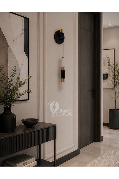 Moonlight Lighting Modern LED Wall Lamp 7118 with 3 Lighting Levels, Dual Lig...