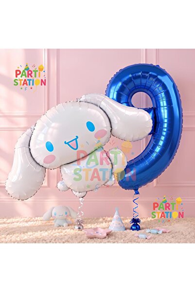 Parti Station Kuromi Concept Cinnamoroll Foil Balloon 100 cm and 9 Years Old ...