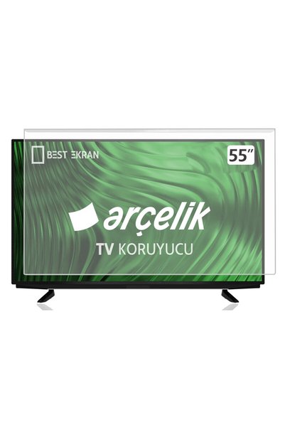 Arçelik A755D Tv Ekran Koruyucu 55" inç 139cm A 755 D / 7 serisi QLED Koruyucu