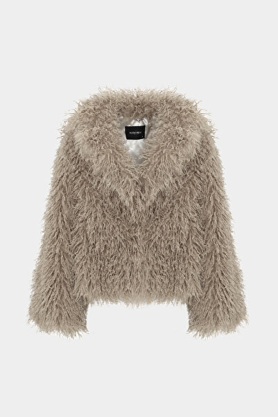 Açelya Okcu Premium Uranus Faux Fur Women's Coat